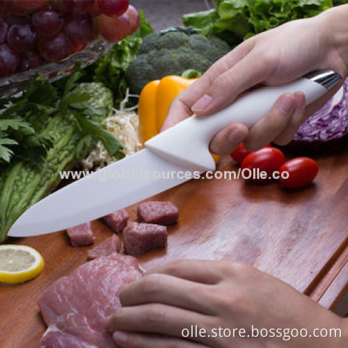 Ceramic Kitchen Knife Set with ABS Handle